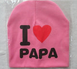 Bonnet I Love Mama & Papa